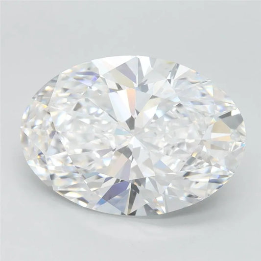 3.24ct Oval Lab Grown Diamond (Colour D, Clarity FL, IGI Certified)