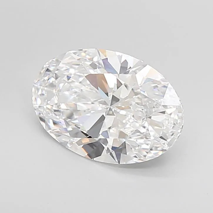 3.24ct Oval Lab Grown Diamond (Colour D, Clarity VVS1, Cut EX, IGI Certified)