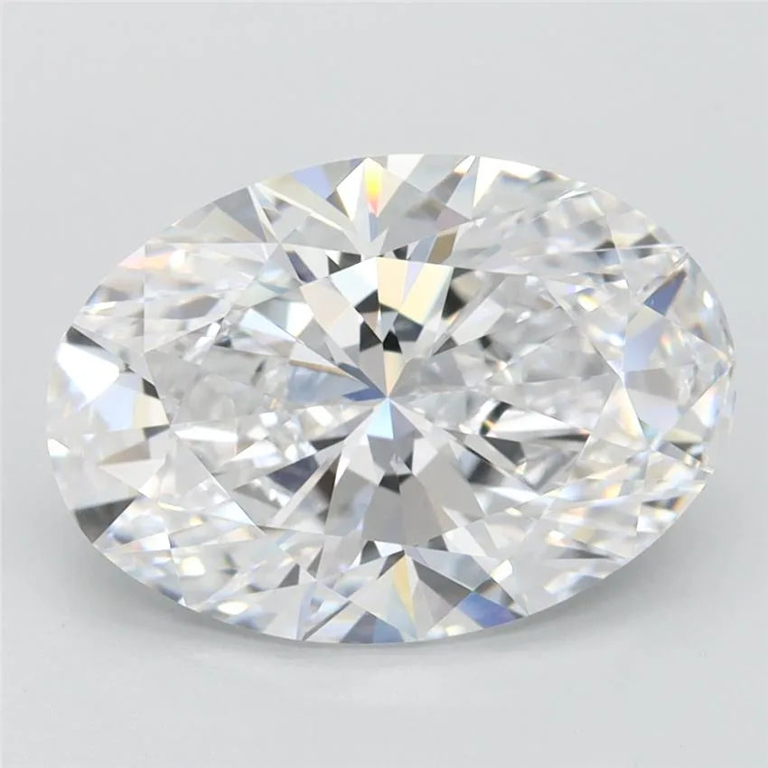 3.24ct Oval Lab Grown Diamond (Colour D, Clarity VVS1, IGI Certified)