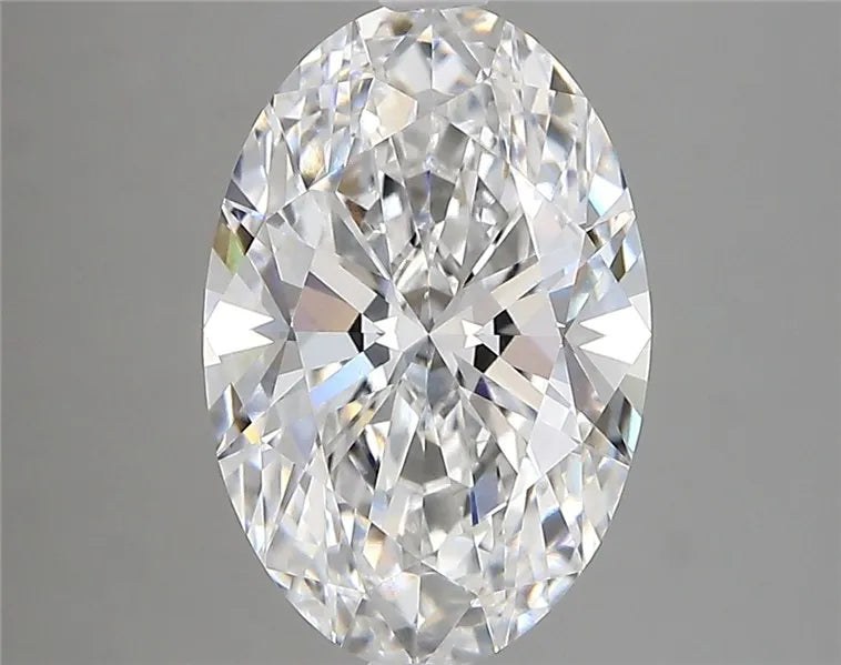 3.24ct Oval Lab Grown Diamond (Colour D, Clarity VVS2, IGI Certified)