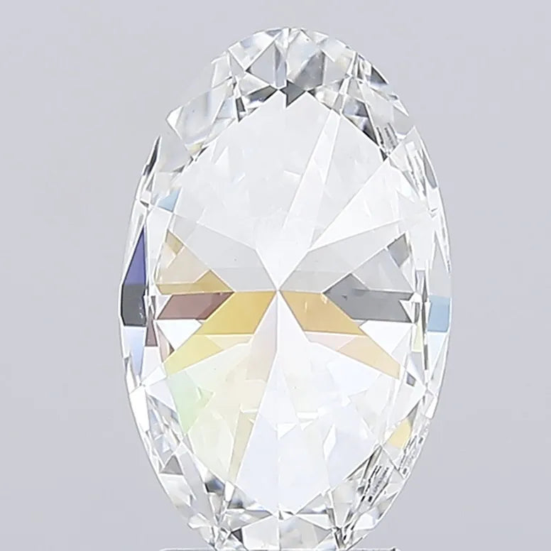 3.24ct Oval Lab Grown Diamond (Colour E, Clarity VVS2, IGI Certified)