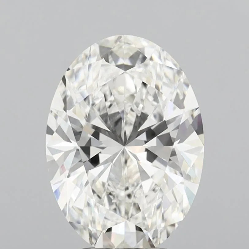 3.24ct Oval Lab Grown Diamond (Colour F, Clarity VVS2, IGI Certified)