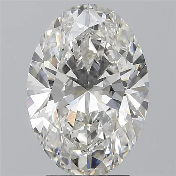 3.24ct Oval Lab Grown Diamond (Colour H, Clarity VVS1, GIA Certified)