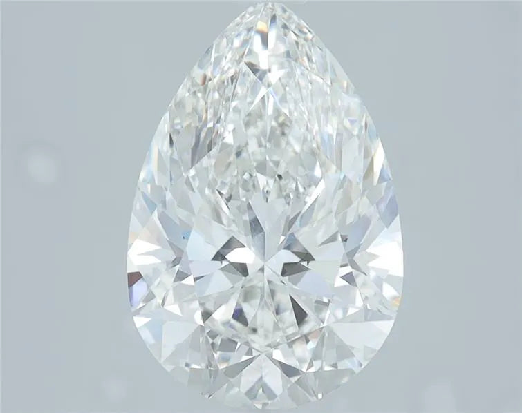 3.24ct Pear Lab Grown Diamond (Colour G, Clarity VVS2, IGI Certified)