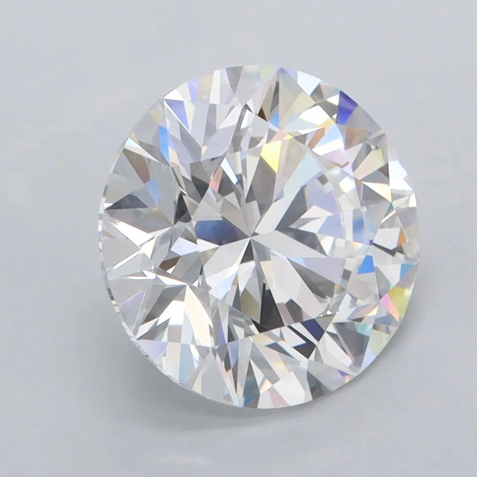 3.24ct Round Lab Grown Diamond (Colour D, Clarity FL, Cut ID, IGI Certified)