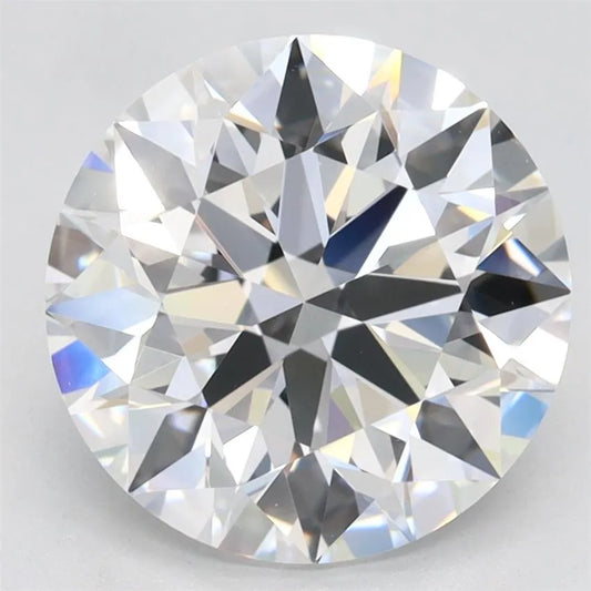 3.24ct Round Lab Grown Diamond (Colour D, Clarity VVS1, Cut ID, IGI Certified)