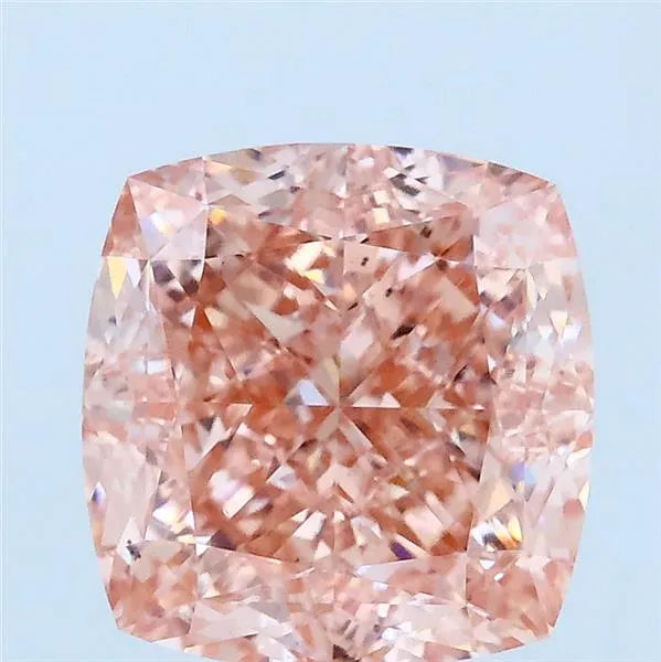 3.25ct Cushion modified Lab Grown Diamond (Colour Fancy Vivid Pink, Clarity VS1, IGI Certified)