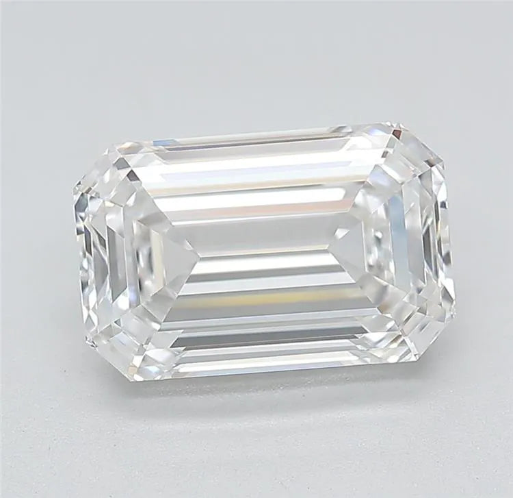 3.25ct Emerald Lab Grown Diamond (Colour E, Clarity IF, Cut EX, IGI Certified)