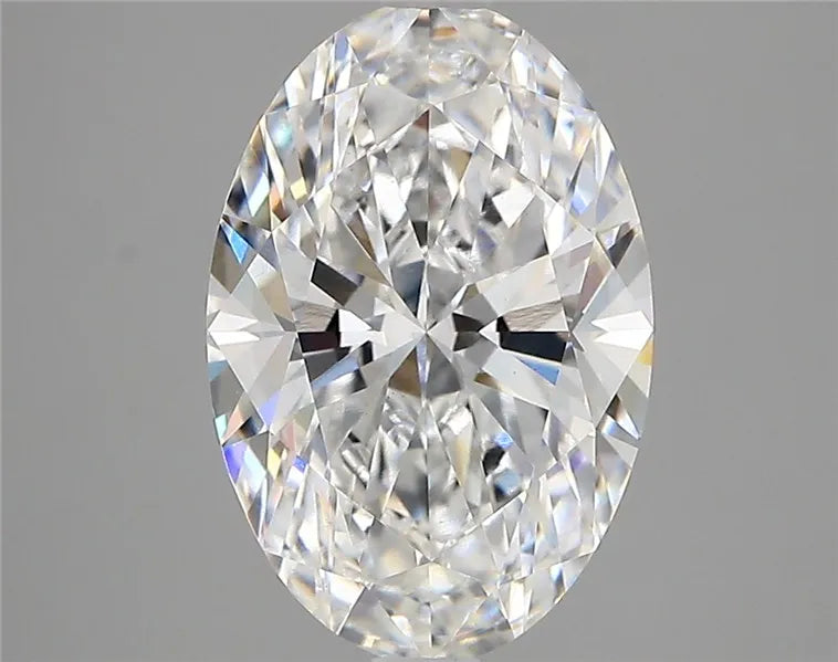 3.25ct Oval Lab Grown Diamond (Colour D, Clarity VS1, IGI Certified)