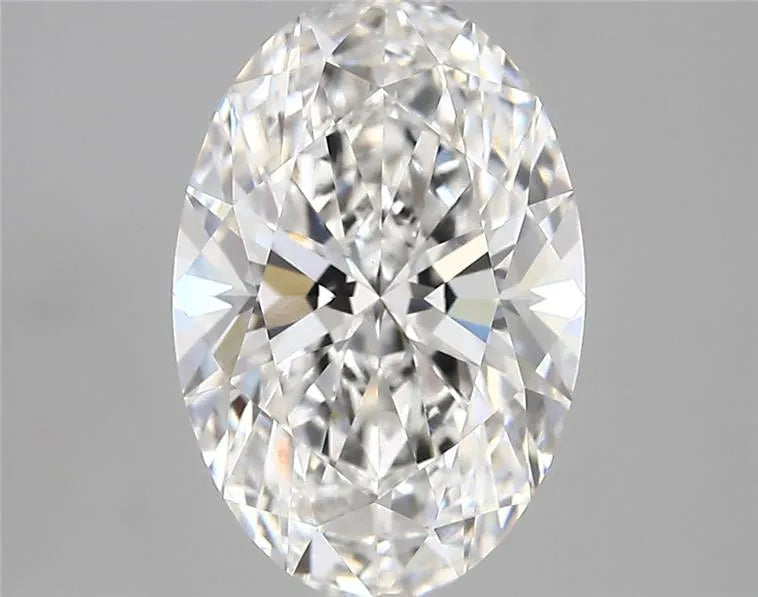 3.25ct Oval Lab Grown Diamond (Colour E, Clarity VVS2, IGI Certified)