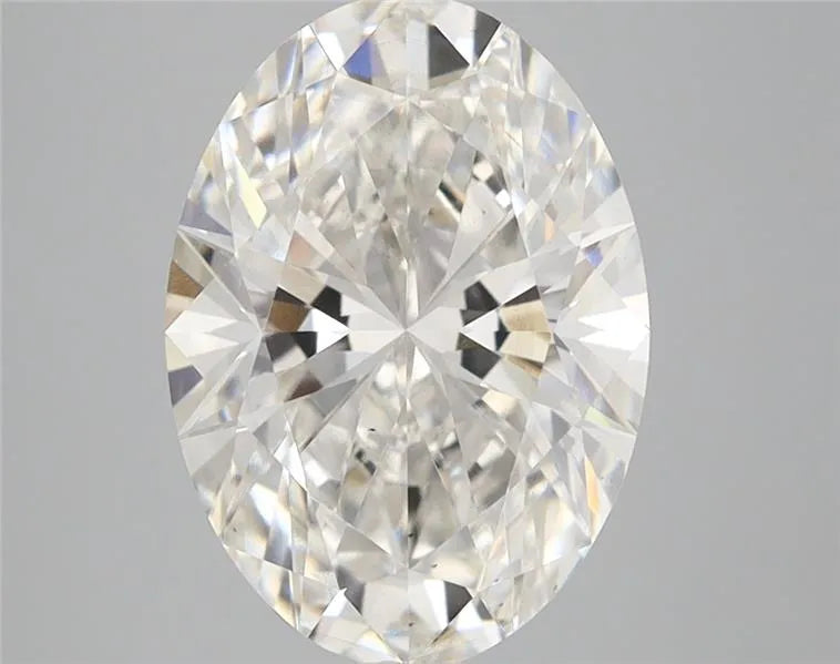 3.25ct Oval Lab Grown Diamond (Colour G, Clarity VS2, IGI Certified)