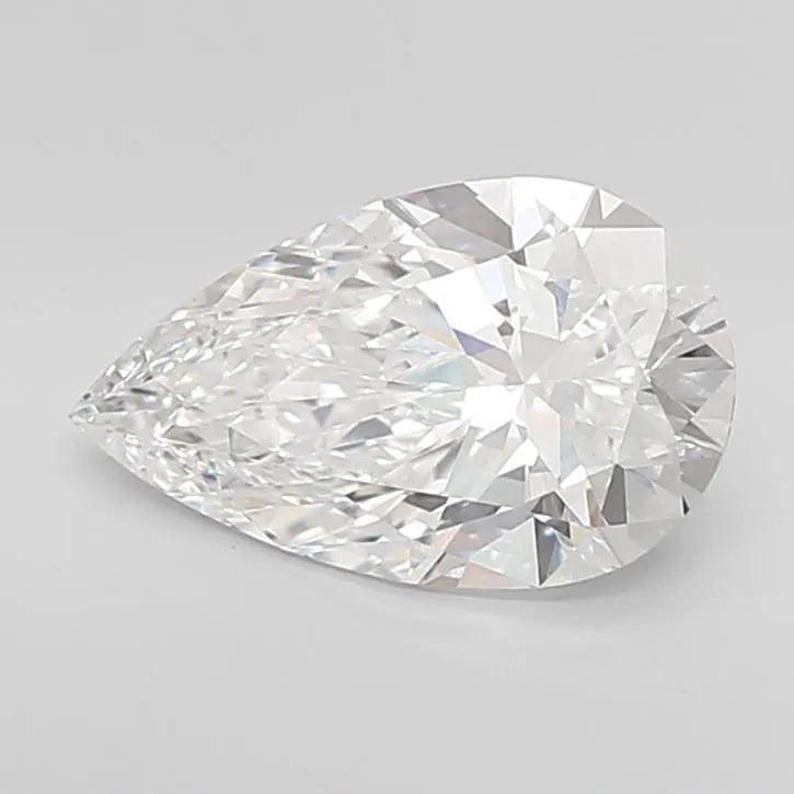 3.25ct Pear Lab Grown Diamond (Colour E, Clarity VVS2, IGI Certified)