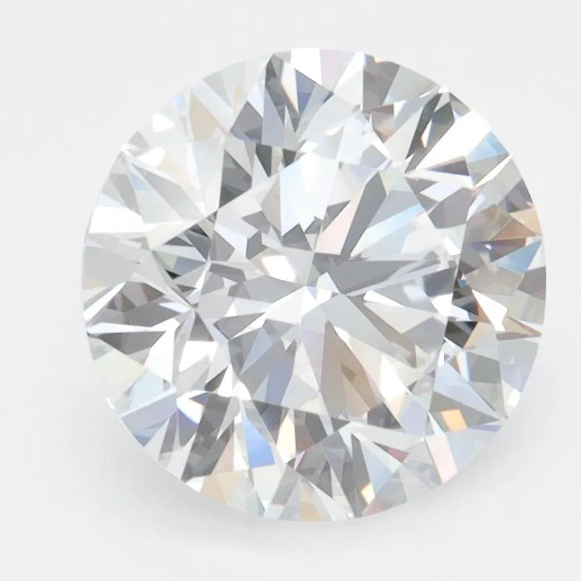 3.25ct Round Lab Grown Diamond (Colour D, Clarity IF, Cut ID, IGI Certified)