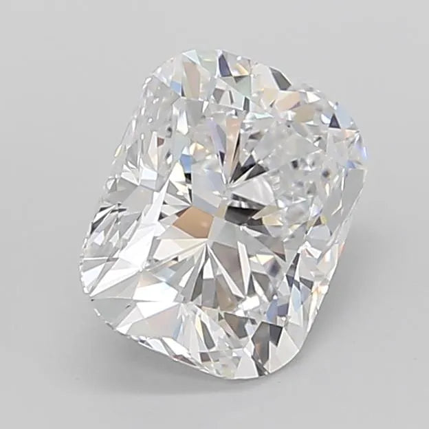 3.26ct Cushion modified Lab Grown Diamond (Colour D, Clarity IF, IGI Certified)