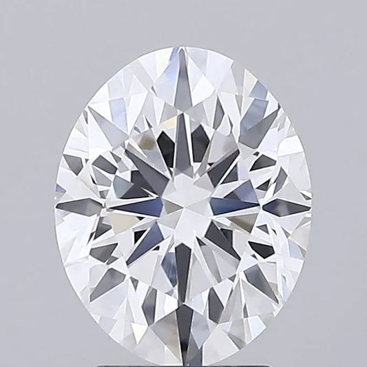 3.26ct Oval Lab Grown Diamond (Colour D, Clarity VVS2, IGI Certified)