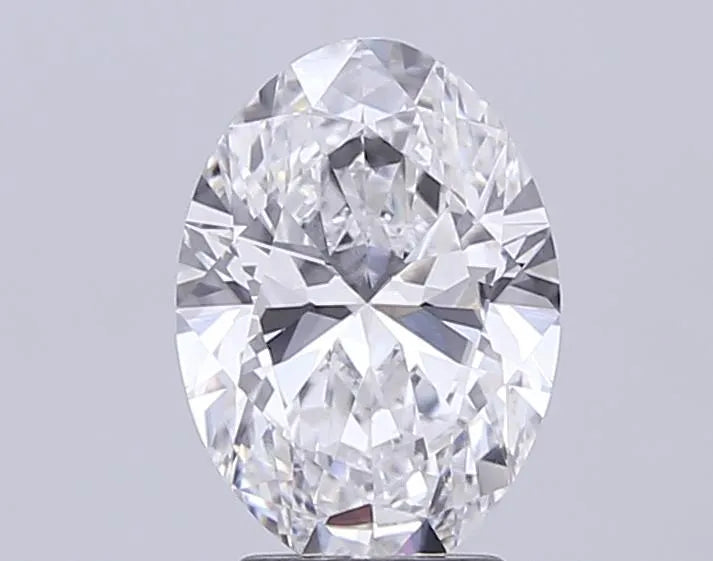 3.26ct Oval Lab Grown Diamond (Colour D, Clarity VVS2, IGI Certified)