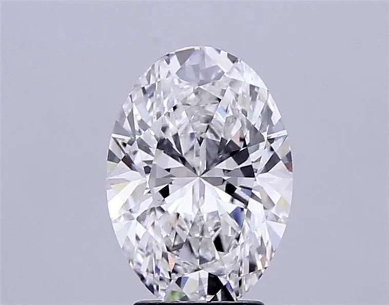 3.26ct Oval Lab Grown Diamond (Colour E, Clarity VS1, IGI Certified)