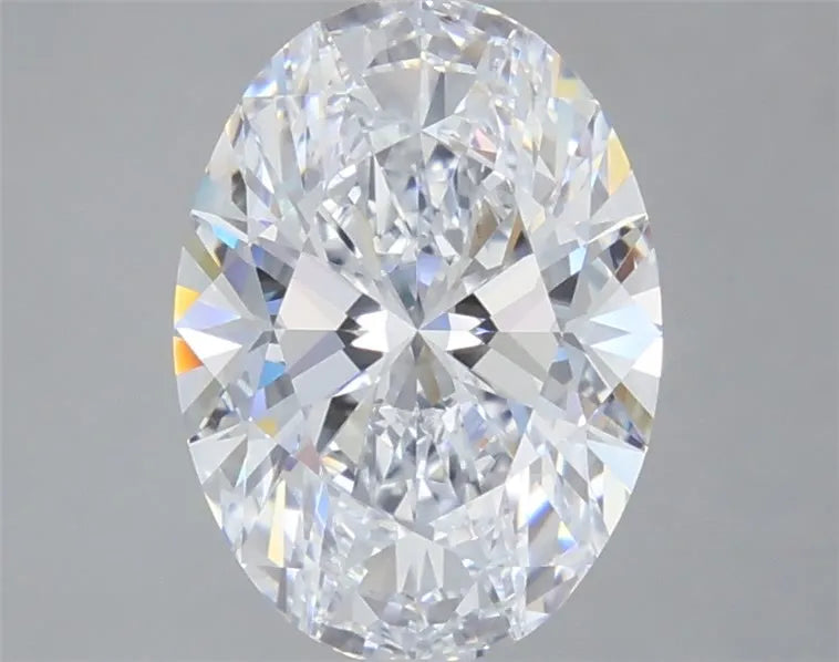 3.26ct Oval Lab Grown Diamond (Colour E, Clarity VVS1, IGI Certified)