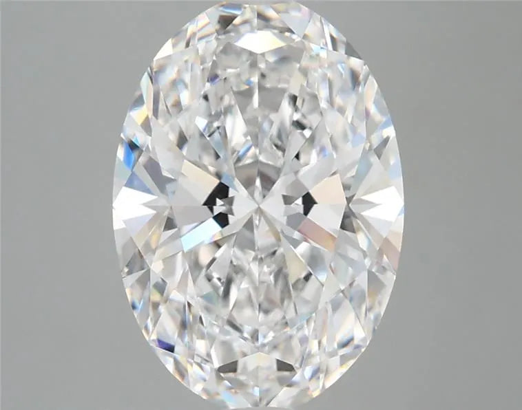 3.26ct Oval Lab Grown Diamond (Colour E, Clarity VVS1, IGI Certified)