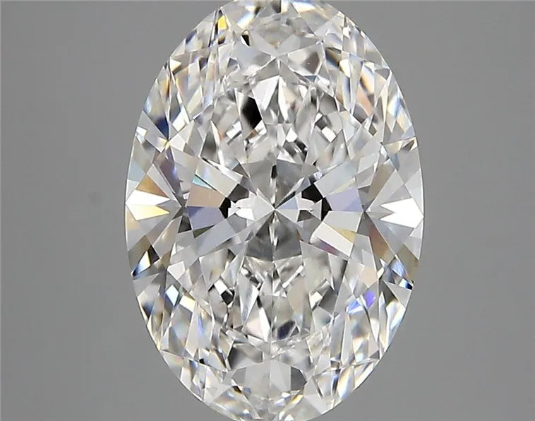 3.26ct Oval Lab Grown Diamond (Colour E, Clarity VVS2, IGI Certified)