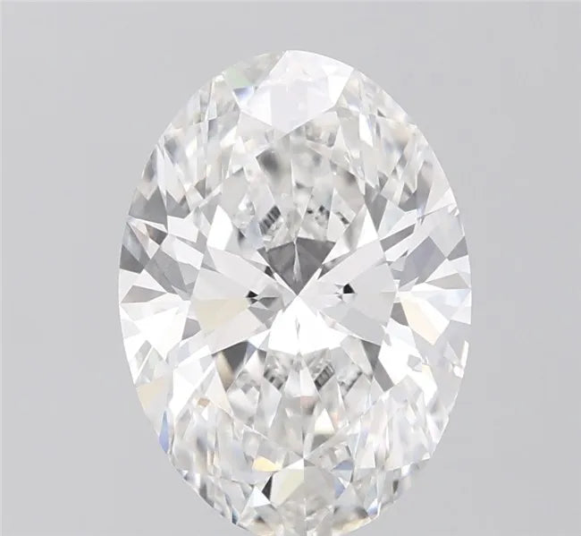 3.26ct Oval Lab Grown Diamond (Colour F, Clarity VVS2, IGI Certified)
