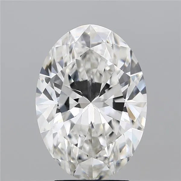 3.26ct Oval Lab Grown Diamond (Colour G, Clarity VS1, IGI Certified)