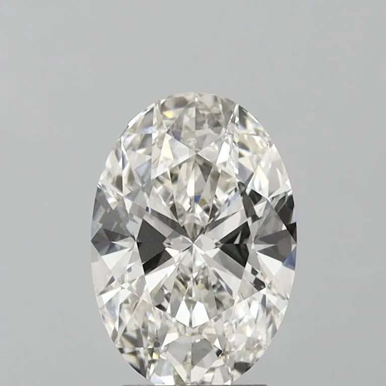 3.26ct Oval Lab Grown Diamond (Colour G, Clarity VS1, IGI Certified)