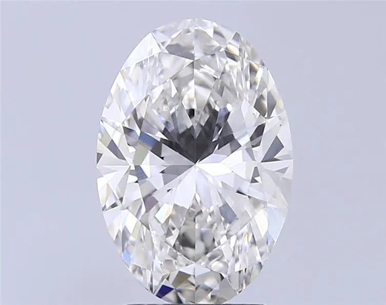 3.26ct Oval Lab Grown Diamond (Colour G, Clarity VVS2, IGI Certified)