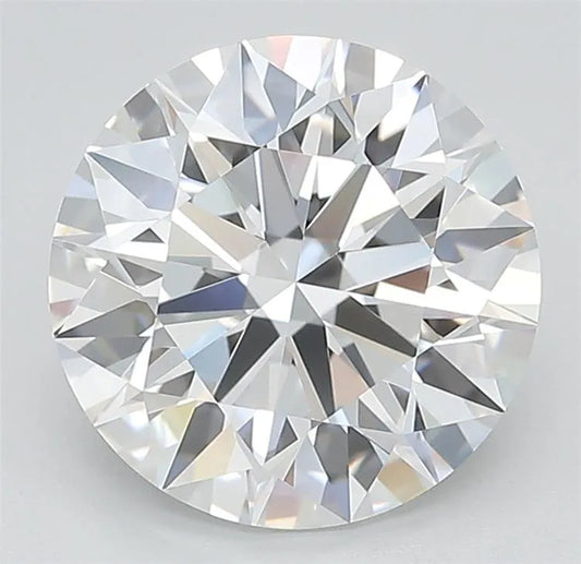 3.26ct Round Lab Grown Diamond (Colour D, Clarity IF, Cut ID, IGI Certified)
