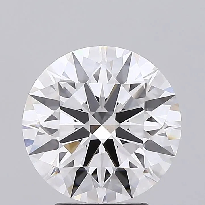 3.26ct Round Lab Grown Diamond (Colour E, Clarity IF, Cut ID, IGI Certified)