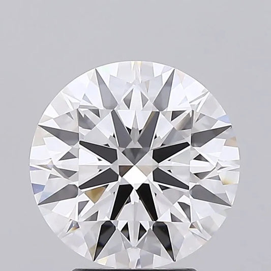 3.26ct Round Lab Grown Diamond (Colour E, Clarity IF, Cut ID, IGI Certified)
