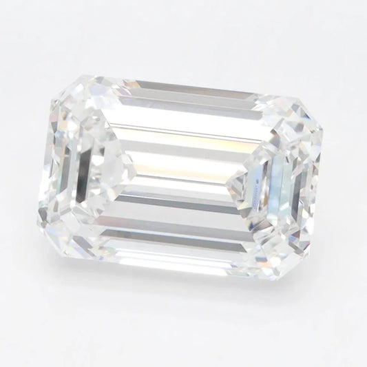 3.27ct Emerald Lab Grown Diamond (Colour D, Clarity VVS1, IGI Certified)