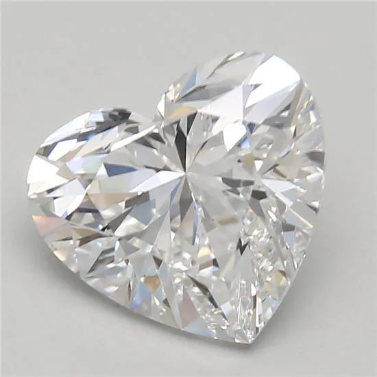3.27ct Heart Lab Grown Diamond (Colour D, Clarity IF, GIA Certified)