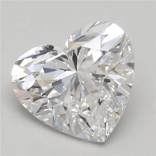 3.27ct Heart Lab Grown Diamond (Colour D, Clarity IF, GIA Certified)