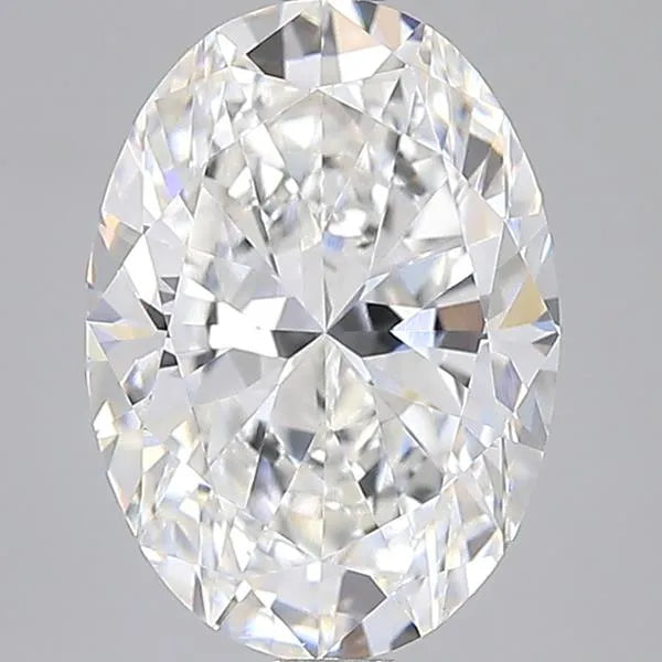 3.27ct Oval Lab Grown Diamond (Colour F, Clarity VVS2, IGI Certified)