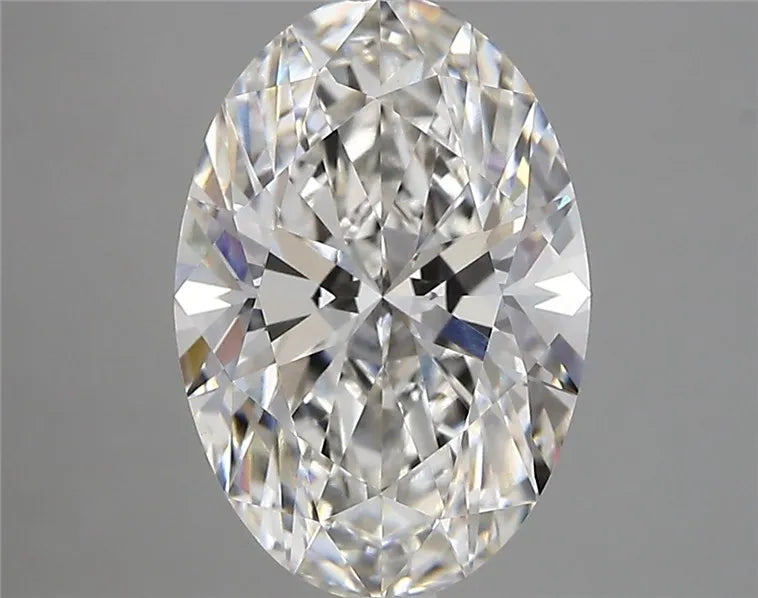3.27ct Oval Lab Grown Diamond (Colour G, Clarity VVS1, IGI Certified)