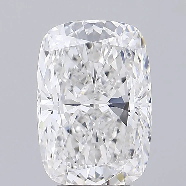 3.28ct Cushion modified Lab Grown Diamond (Colour E, Clarity VVS2, IGI Certified)