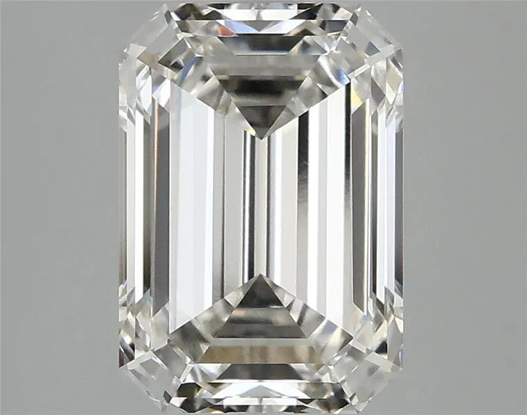 3.28ct Emerald Lab Grown Diamond (Colour H, Clarity VVS2, IGI Certified)
