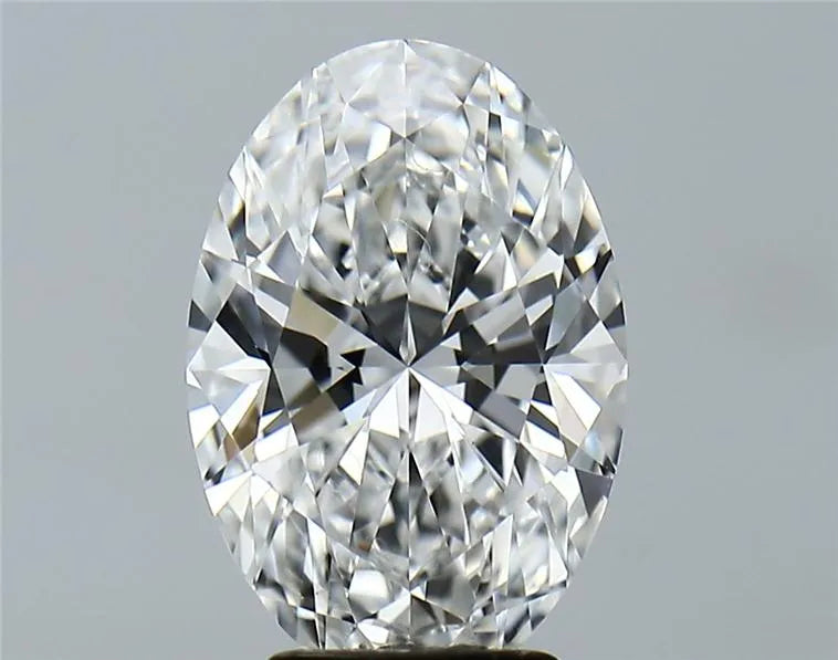 3.28ct Oval Lab Grown Diamond (Colour E, Clarity VVS2, IGI Certified)