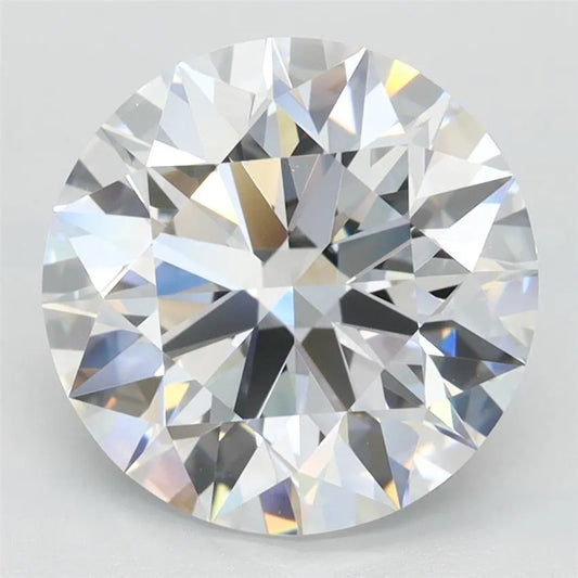 3.28ct Round Lab Grown Diamond (Colour D, Clarity IF, Cut ID, IGI Certified)