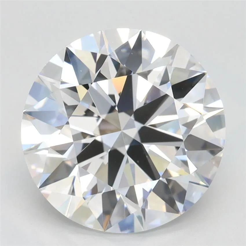 3.28ct Round Lab Grown Diamond (Colour D, Clarity IF, Cut ID, IGI Certified)