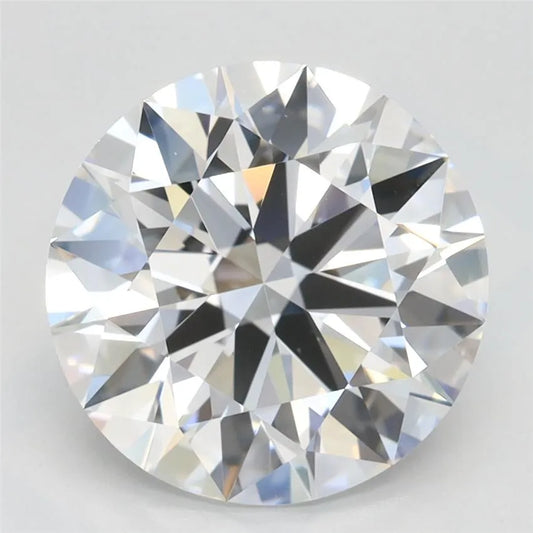 3.28ct Round Lab Grown Diamond (Colour D, Clarity IF, Cut ID, IGI Certified)