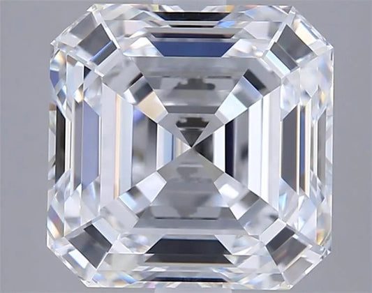 3.29ct Asscher Lab Grown Diamond (Colour D, Clarity VVS1, IGI Certified)