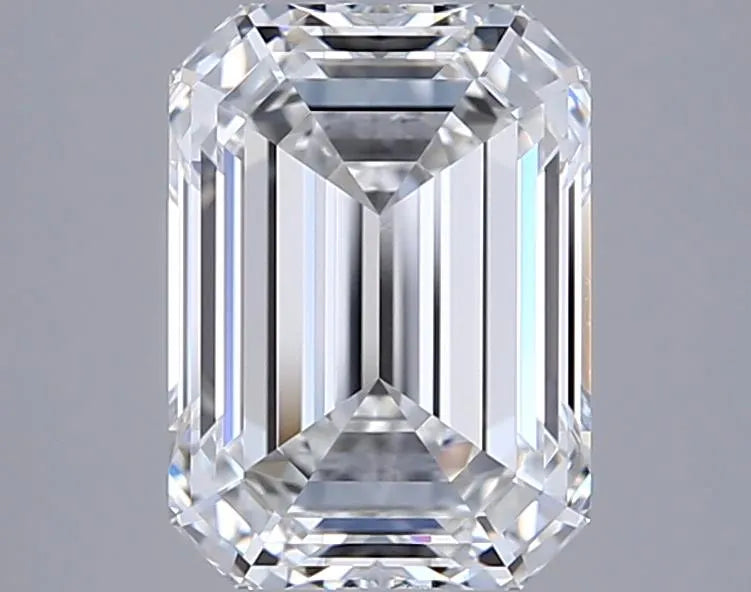 3.29ct Emerald Lab Grown Diamond (Colour F, Clarity VVS2, GIA Certified)