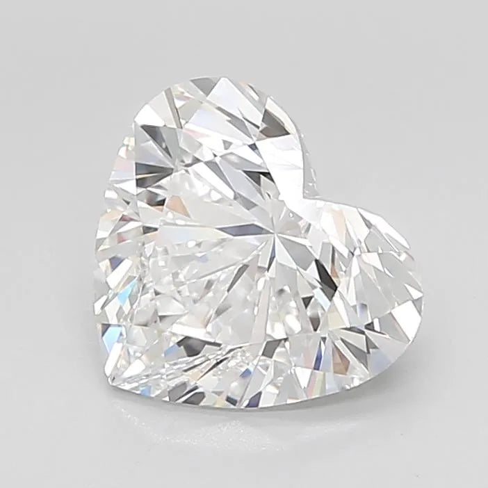 3.29ct Heart Lab Grown Diamond (Colour D, Clarity VVS1, Cut EX, IGI Certified)