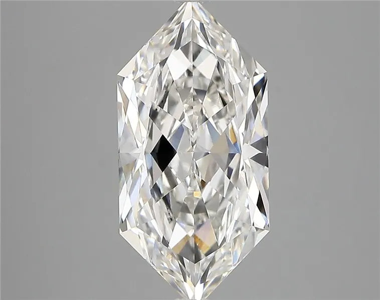 3.29ct Hexagonal Lab Grown Diamond (Colour F, Clarity VVS2, IGI Certified)
