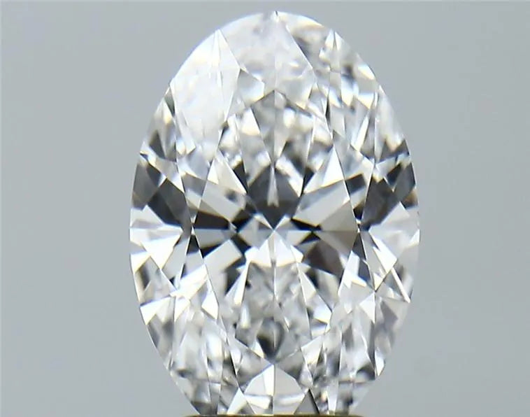 3.29ct Oval Lab Grown Diamond (Colour E, Clarity VVS2, IGI Certified)