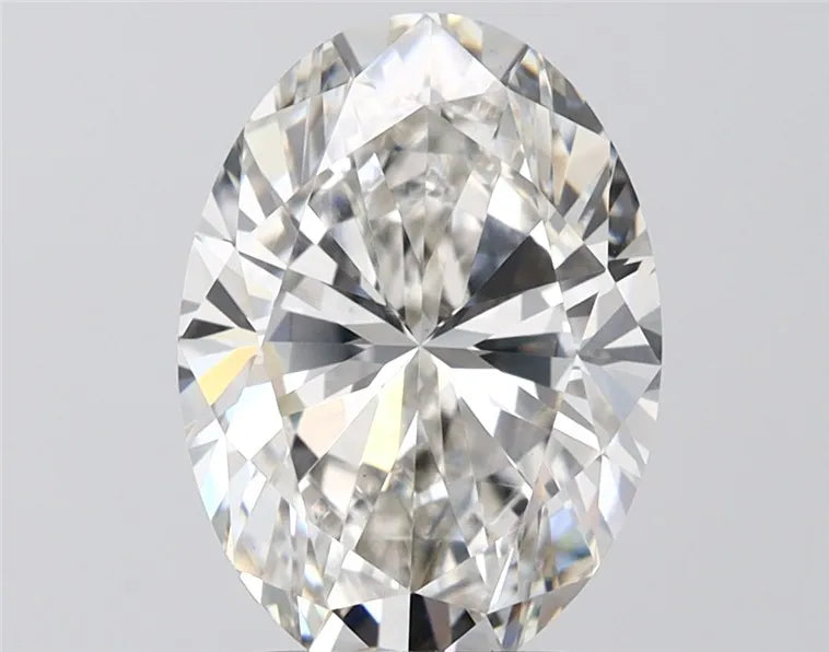 3.29ct Oval Lab Grown Diamond (Colour G, Clarity VS1, IGI Certified)