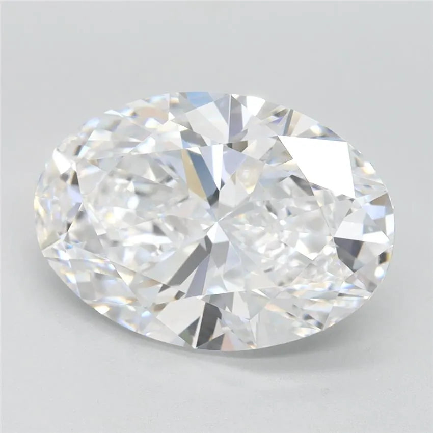 3.29ct Oval Lab Grown Diamond (Colour G, Clarity VVS1, IGI Certified)