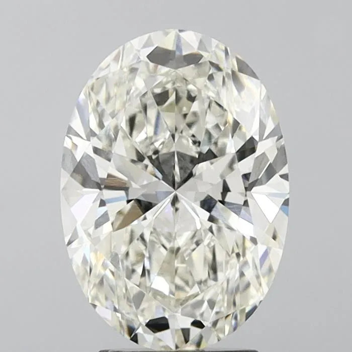 3.29ct Oval Lab Grown Diamond (Colour H, Clarity VVS2, IGI Certified)